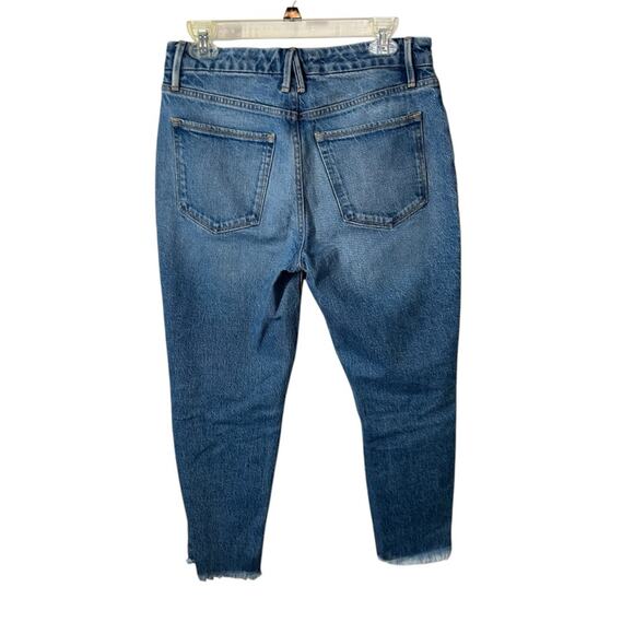 Good American Good Girlfriend Jeans Size 4/27 | Mid-Rise Medium Wash Denim - Picture 7 of 11